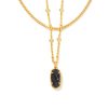 Elisa Linear MultiStrand Necklace