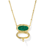 Elisa Locket Short Pendant Necklace