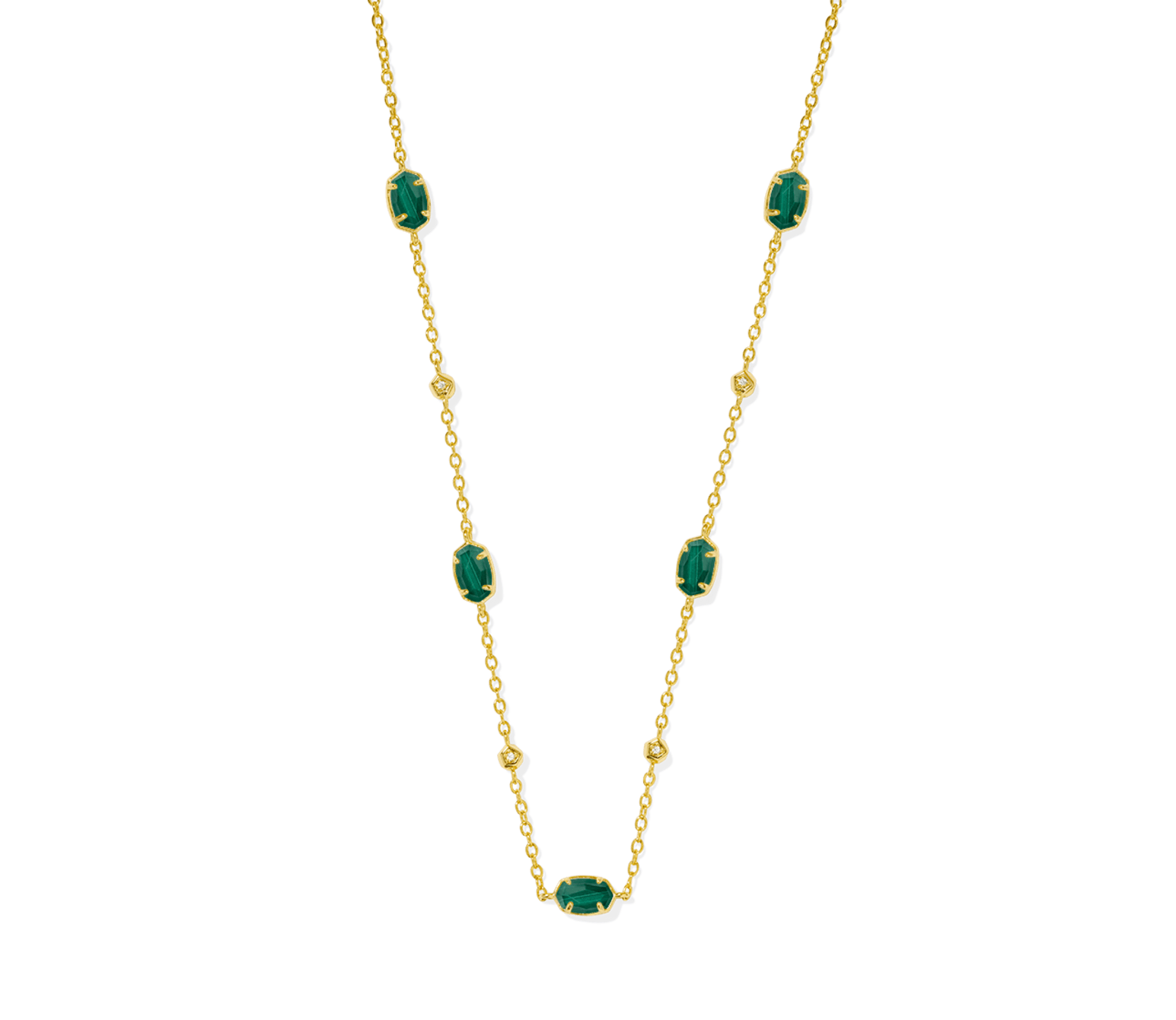 Emilie Five Stone Strand Necklace