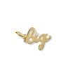 Big 18k Yellow Gold Vermeil Charm