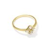 Dira Luxe 14k Yellow Gold Band Ring