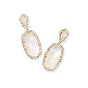 Dani 14k Yellow Gold Statement Earrings - view 2