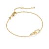 Danielle 18k Gold Vermeil Interlocking Bracelet
