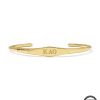 Kappa Alpha Theta 18k Yellow Gold Vermeil Davie Cuff Bracelet