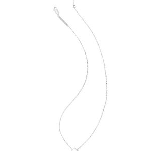 Dira Sterling Silver Carved Stone Pendant Necklace - alternate view