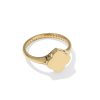 Dira 18k Gold Vermeil Metal Band Ring