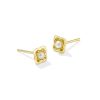 Dira 18k Gold Vermeil Pearl Stud Earrings