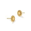 Dira Sun 18k Gold Vermeil Metal Stud Earrings