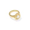 Dira Sun 18k Gold Vermeil Stone Ring