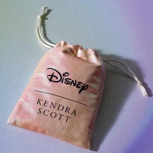 Disney | Kendra Scott Silver Mickey Mouse and Minnie Mouse Tennis Bracelet in White CZ - view 2
