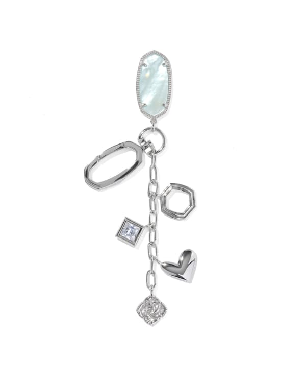 Elle Silver Bag Charm