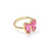 Haley Bow Gold Band Ring