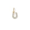 Horseshoe 18k Gold Vermeil Charm