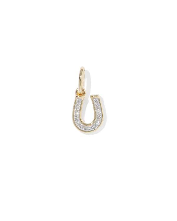 Horseshoe 18k Gold Vermeil Charm