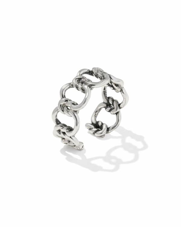 Joan Vintage Silver Toe Ring - view 2