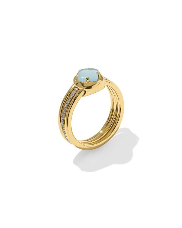 Kailyn 18k Gold Vermeil Band Ring - view 2