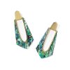 Kiernan Vintage Gold Statement Earrings