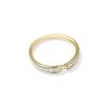 0.46 ct Lab Grown Diamond Adia 14k Yellow Gold Band Ring