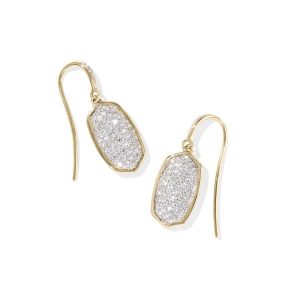 0.78 ct Lee Earrings in Pave Diamond and 14k Yellow Gold