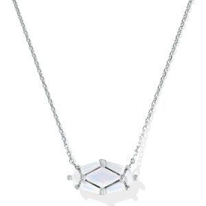 Lindy Rae Elisa Silver Short Pendant Necklace