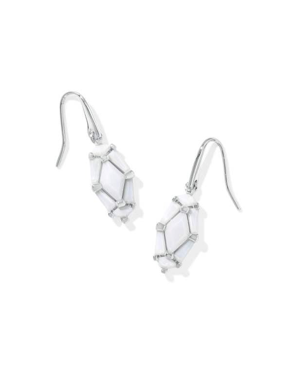 Lindy Rae Lee Silver Drop Earrings