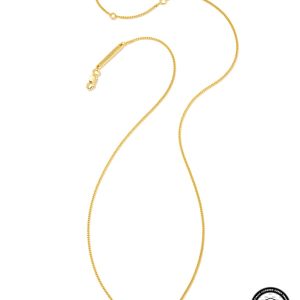 Phi Mu Pendant Necklace in 18k Gold Vermeil - alternate view