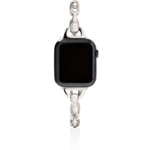 McClain Silver Polished Stainless Steel Watch Band