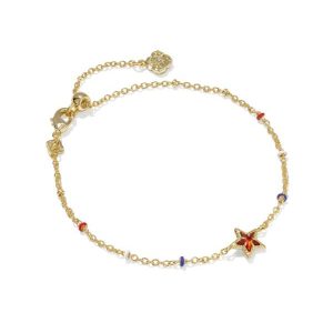 Mini Cassidy Gold Delicate Chain Bracelet