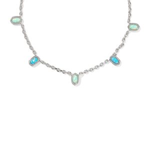 Mini Elisa Silver Strand Necklace