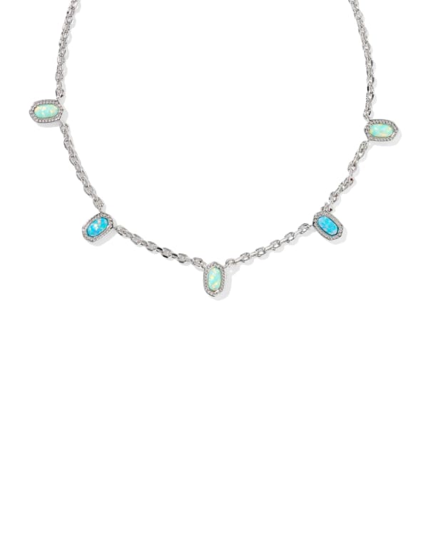Mini Elisa Silver Strand Necklace
