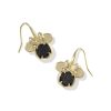 Disney | Kendra Scott Gold Minnie Mouse Drop Earrings in Black Drusy