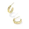 Miranda 18k Gold Vermeil Huggie Earrings