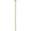 4” Gold Lobster Clasp Necklace Extender
