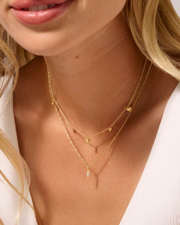 Phoebe Strand Necklace in Silver - alternate view