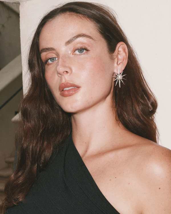 Rogan Vintage Silver Stud Earrings - view 2