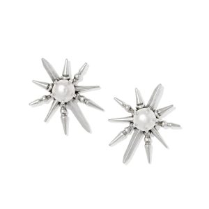 Rogan Vintage Silver Stud Earrings