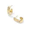Skye Celestial 18k Yellow Gold Vermeil Huggie Earrings