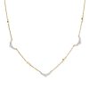 0.17 ct Sophee 14k Yellow Gold Strand Necklace