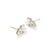 Tatum Silver Stud Earrings