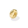 Textured 18k Gold Vermeil Spacer Charm