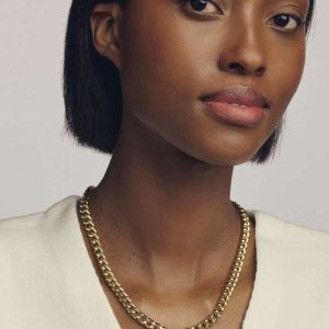 Vincent Gold Chain Necklace - alternate view