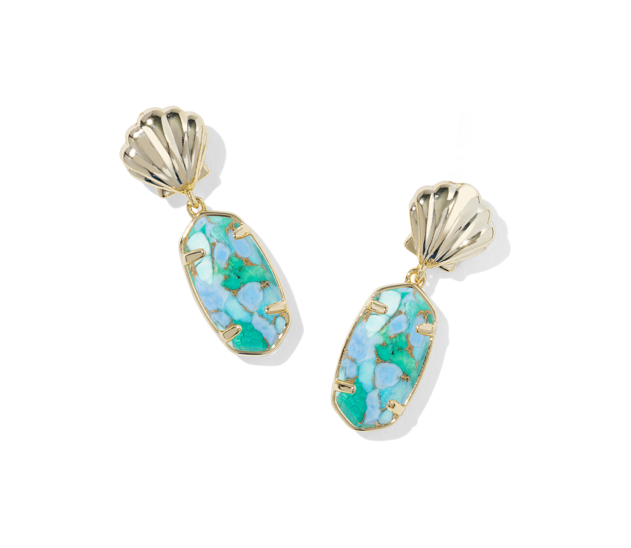 Lee Shell Drop Earrings