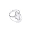 Abbie 14k White Gold Cocktail Ring