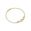 Abbie 18k Yellow Gold Vermeil Link and Chain Bracelet