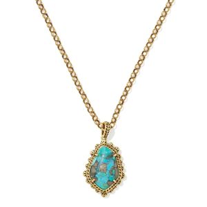 Ellery Vintage Gold Short Pendant Necklace