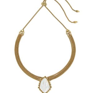 Ellery Vintage Gold Statement Necklace - alternate view