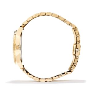 Alex Gold Tone Stainless Steel 35mm Watch in Ivory Mother-of-Pearl - view 2