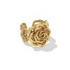 Ansel Rose Cocktail Ring in Vintage Gold