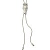 Beau Bolo Necklace in Vintage Silver