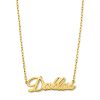 Dallas Pendant Necklace in 18k Gold Vermeil